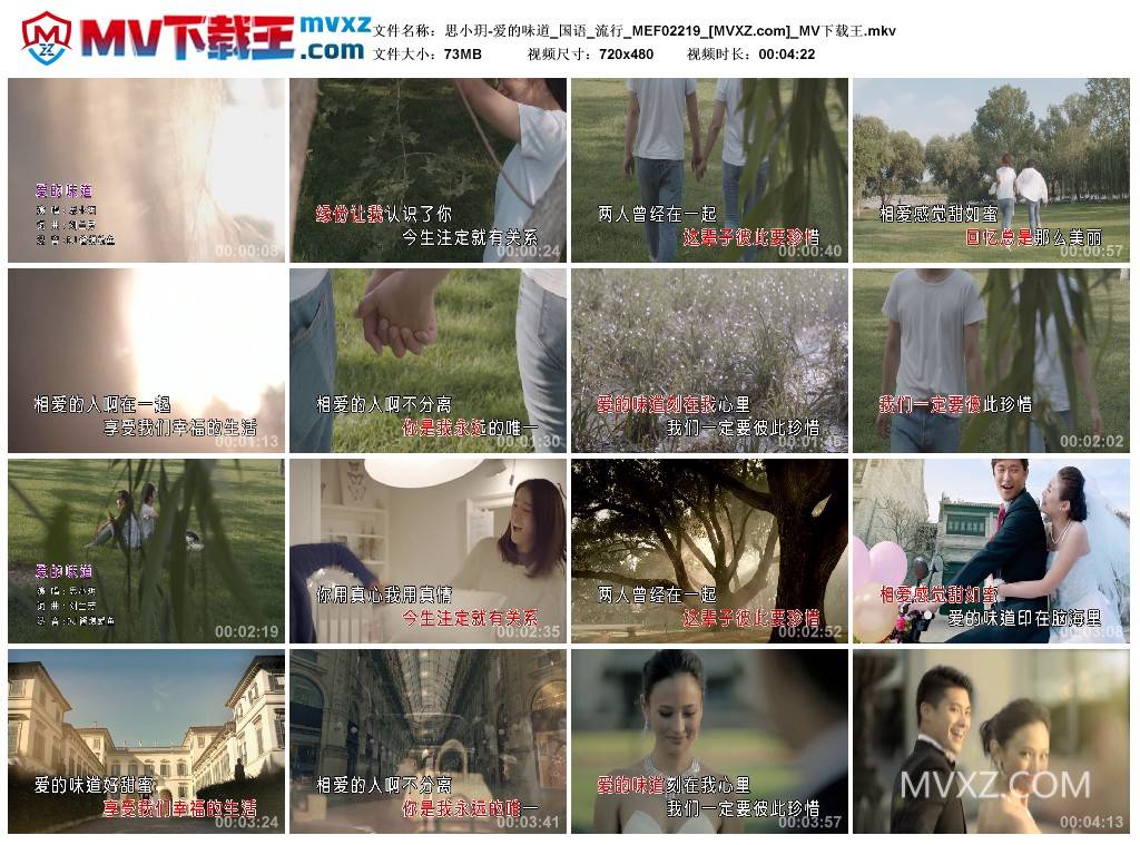 思小玥-爱的味道_国语_流行_MEF02219